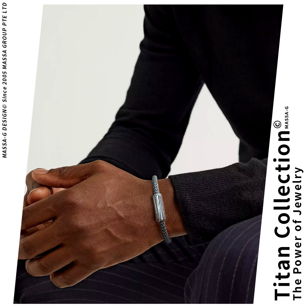 MASSA-G Titan XG Ultra 5mm超合金鍺鈦手環(純鈦磁吸扣永不生鏽)