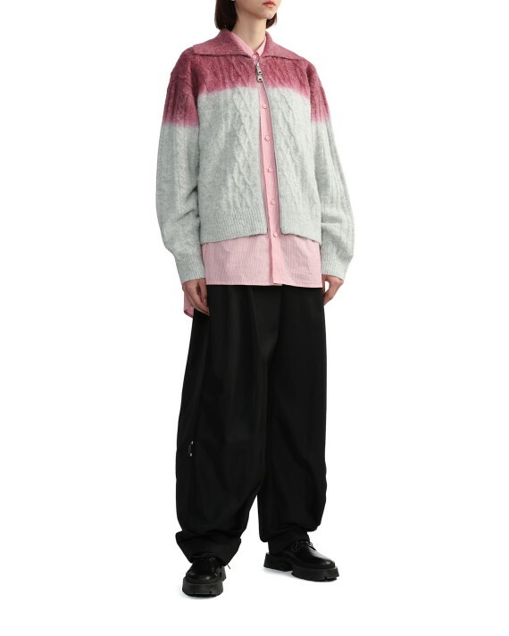 【Focus Store】預購 ADER error Zip-up cardigan "Grey" 灰色 針織拉鍊外套