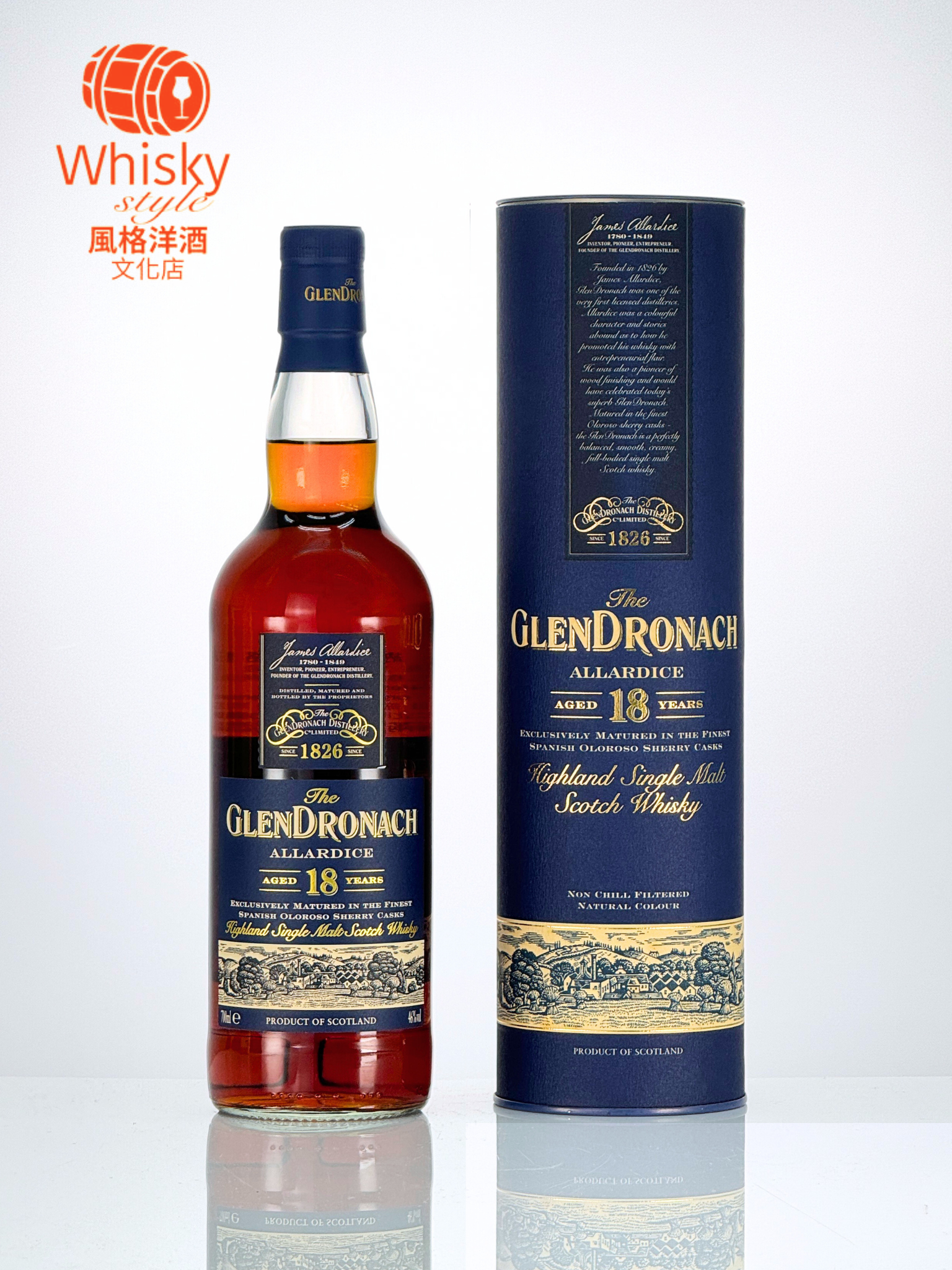 GlenDronach 18年*Billy walker version