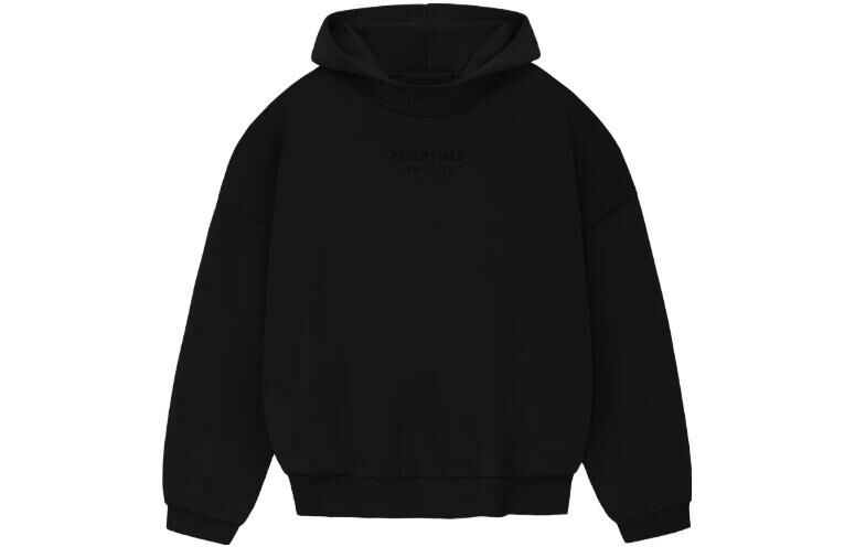 【代購】Fear of God Essentials FW23 Hoodie Jet Black