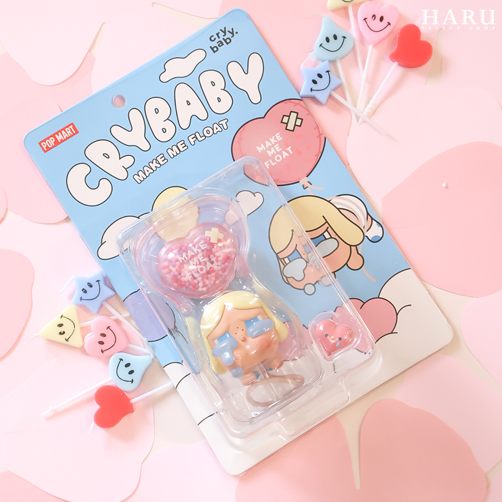 POP MART 泡泡瑪特 CRYBABY 哭娃 愛神的眼淚系列 漂浮手辦  公仔