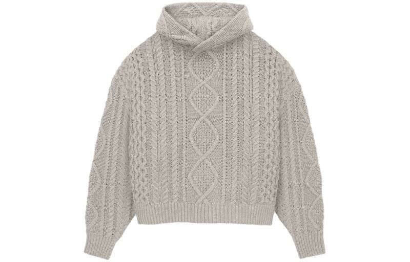【代購】Fear Of God Essentials Cable Knit Hoodie