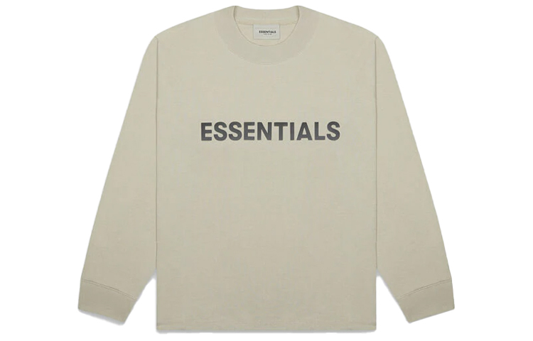 【代購】Fear Of God Essentials 3D Silicon Applique Boxy Long Sleeve T-Shirt