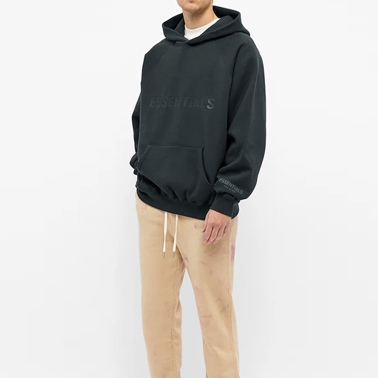 【代購】Fear Of God Essentials X Ssense Pullover Hoodie Applique Logo