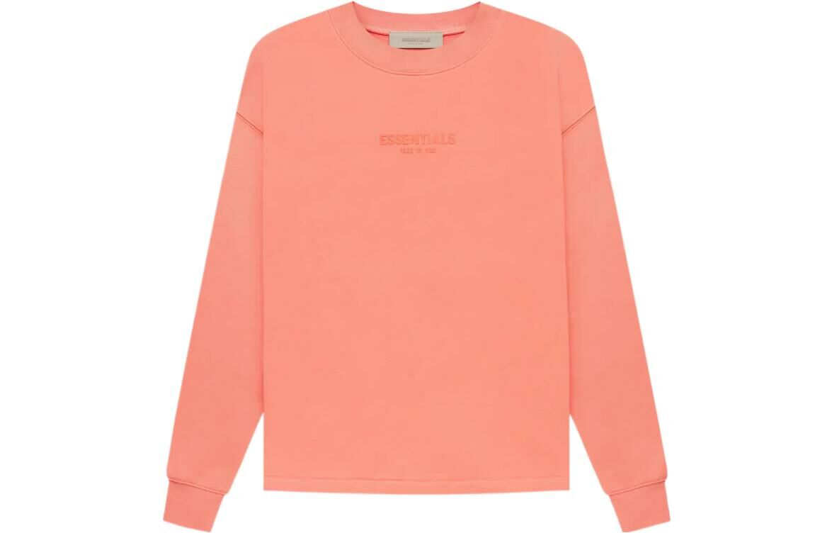 【代購】Fear Of God Essentials Sweatshirt Unisex Coral Red