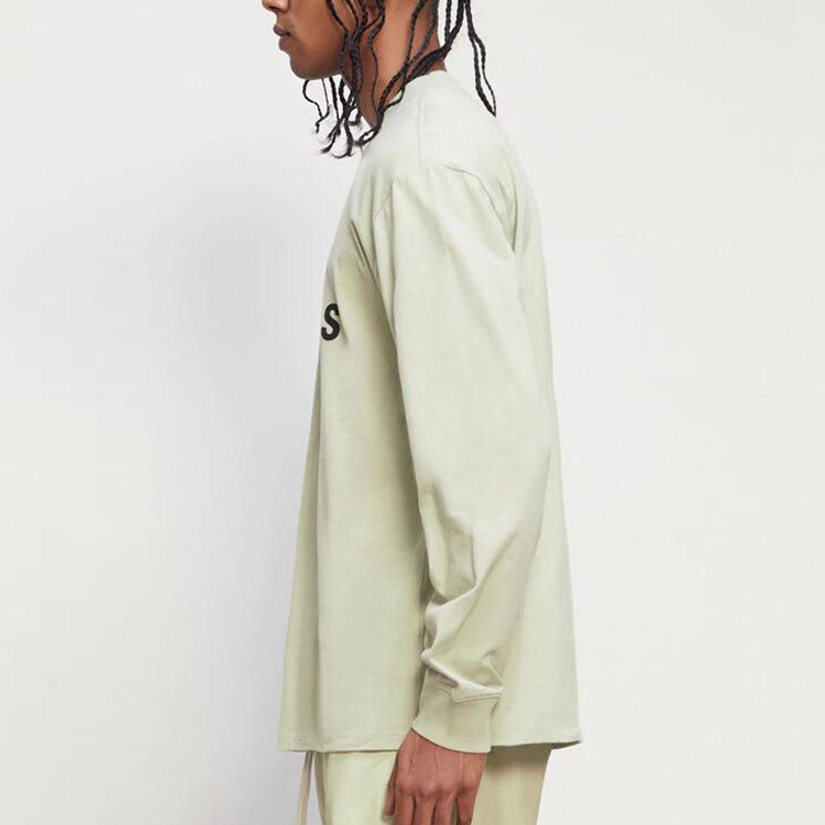 【代購】Fear Of God Essentials 3D Silicon Applique Boxy Long Sleeve T-Shirt