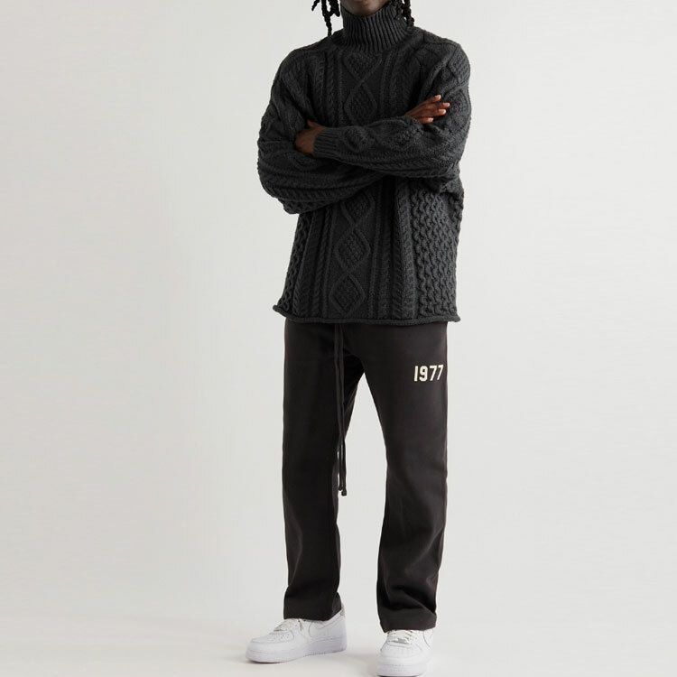 【代購】Fear Of God Essentials SS22 Sweater Men's Black Iron