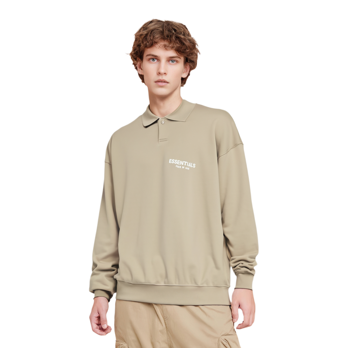 【代購】Fear Of God Essentials L/S Polo