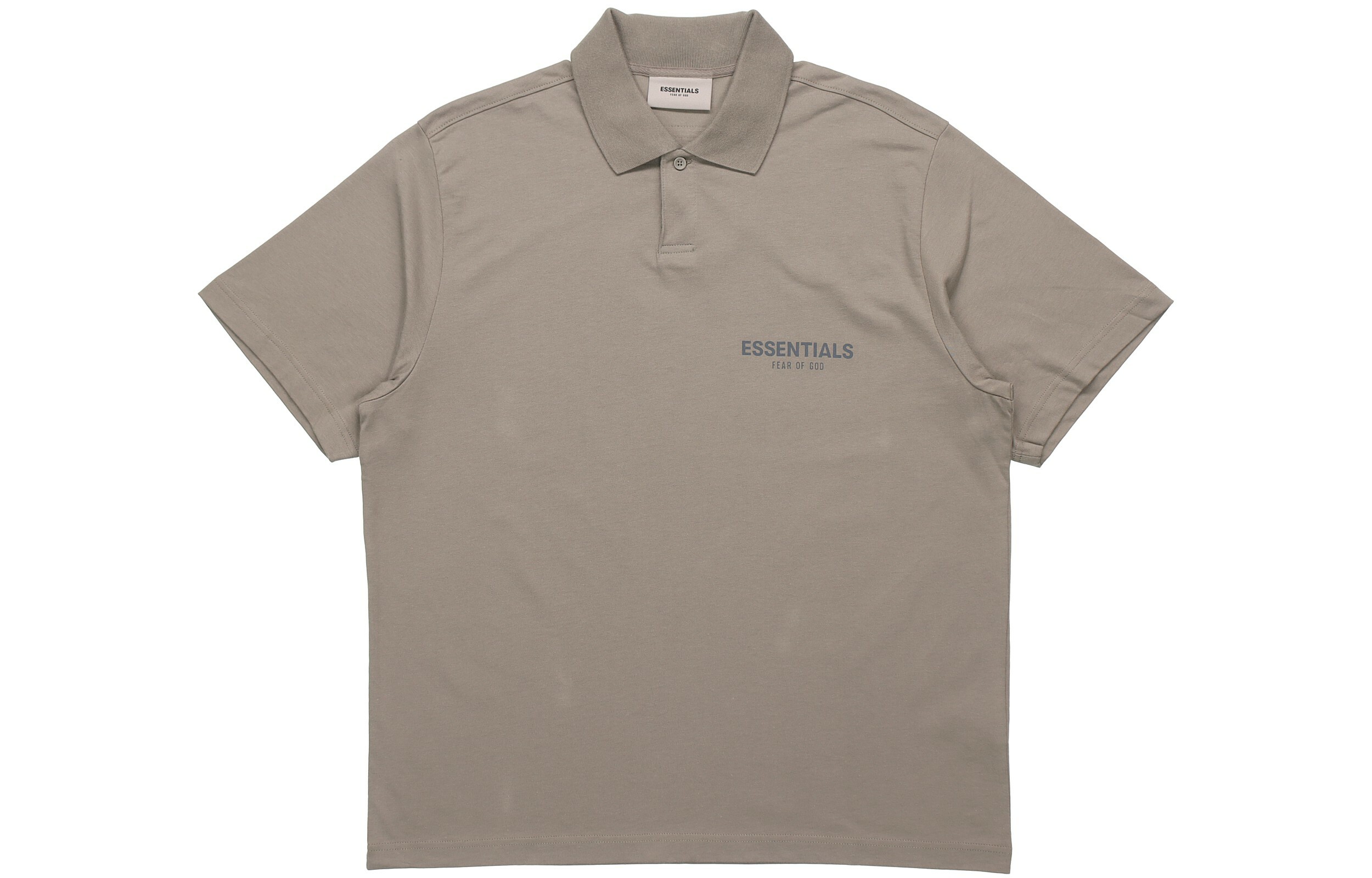 【代購】Fear Of God Essentials FW20 Polo Shirt Unisex Taupe