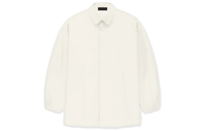 【代購】Fear Of God Essentials Long-sleeve Cotton-blend Shirt