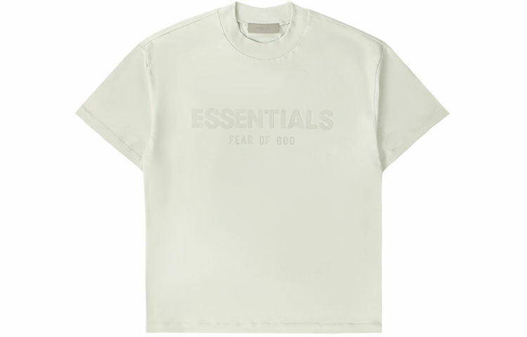 【代購】Fear Of God Essentials FW21 Essentials Adult 3D Logo Mozzarella T-Shirt Unisex Cheese Color