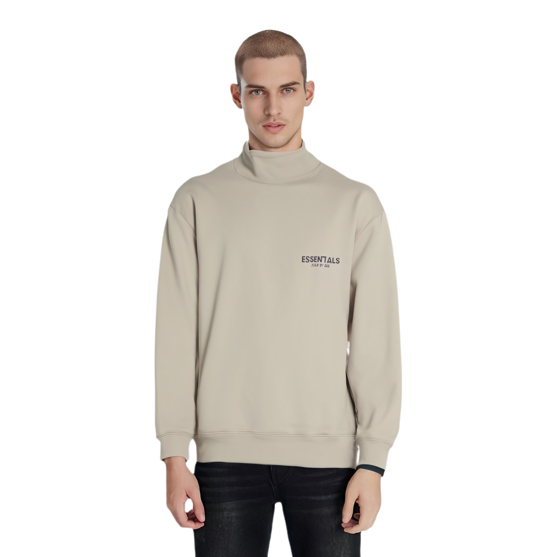 【代購】Fear Of God Essentials Pull-Over Mockneck Sweatshirt