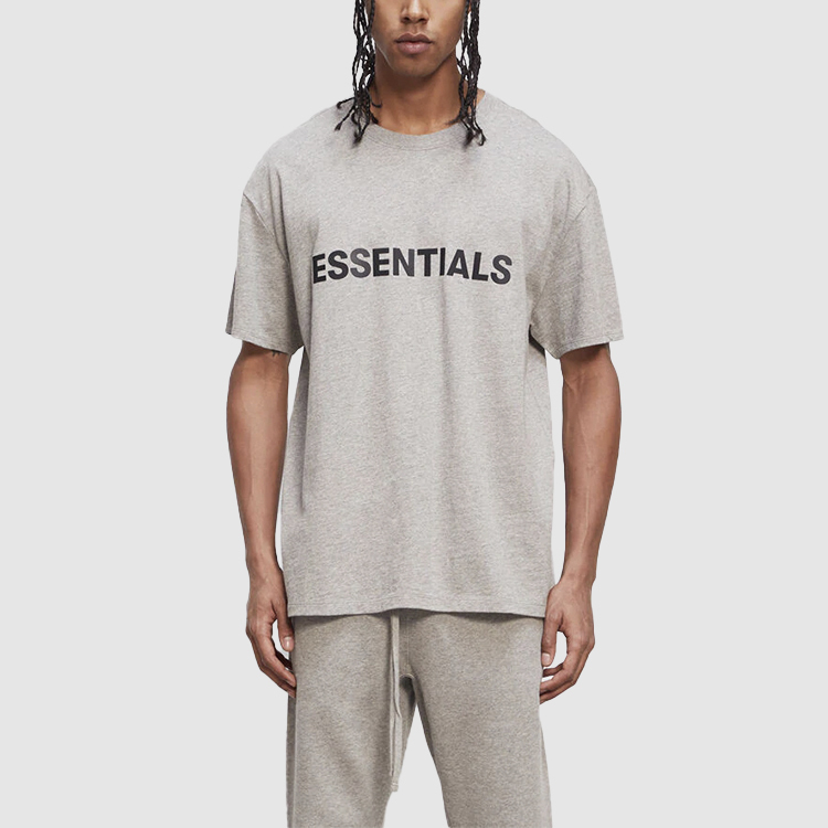 【代購】Fear Of God Essentials 3D Silicon Applique Boxy T-Shirt