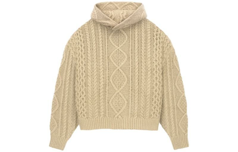 【代購】Fear Of God Essentials Cable Knit Hoodie