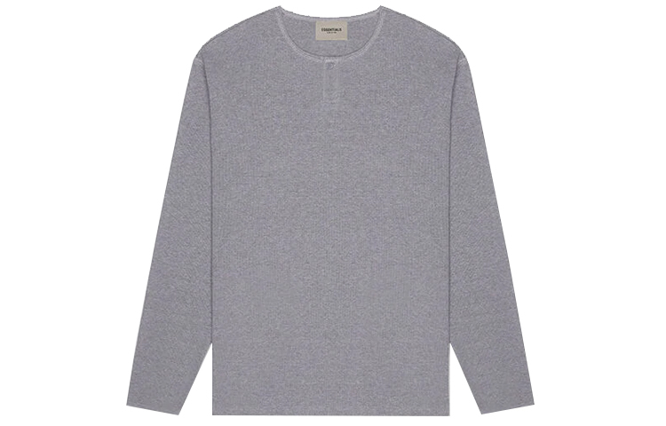【代購】Fear Of God Essentials Thermal Longsleeve Henley T-Shirt