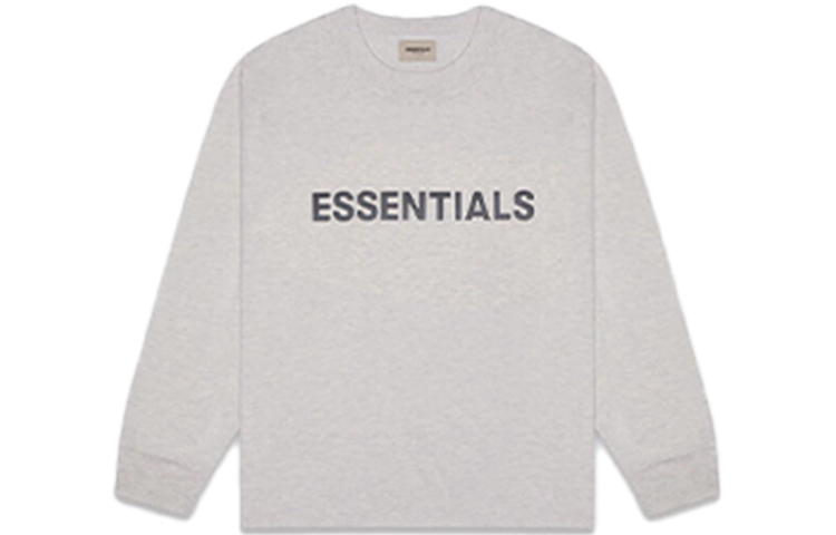 【代購】Fear Of God Essentials Boxy Long Sleeve T-Shirt Applique Logo