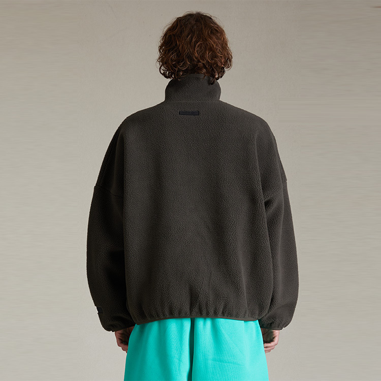 【代購】Fear Of God Essentials Polar Fleece Half Zip Mockneck