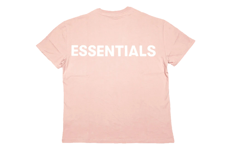 【代購】Fear Of God Essentials Pink 3M Logo Boxy T-Shirt