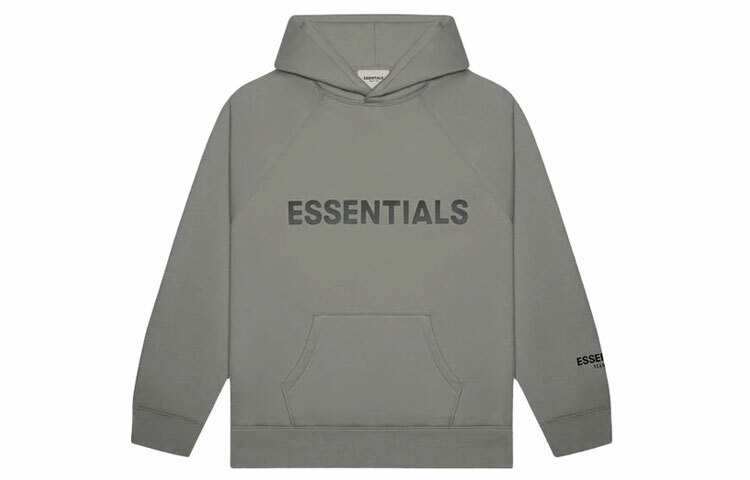 【代購】Fear Of God Essentials Pullover Hoodie Applique Logo