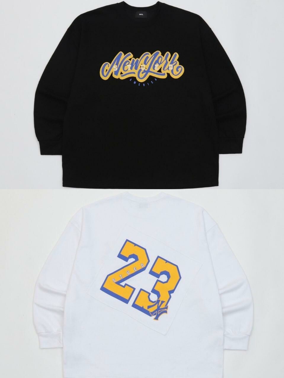 OverSize英文字長袖衫 SVXL-052T