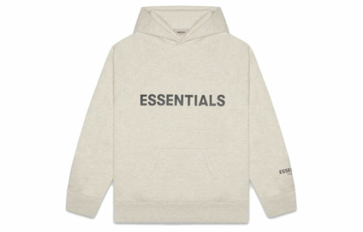 【代購】Fear Of God Essentials Pullover Hoodie Applique Logo