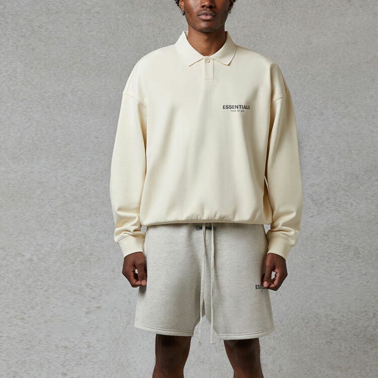 【代購】Fear Of God Essentials Long Sleeve Boxy Polo