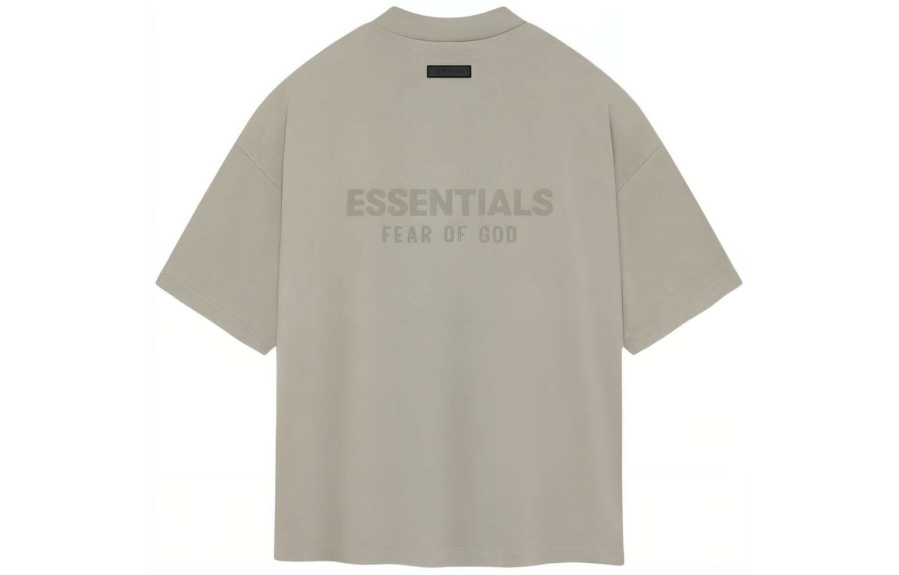 【代購】Fear Of God Essentials Logo-print V-neck Cotton T-shirt