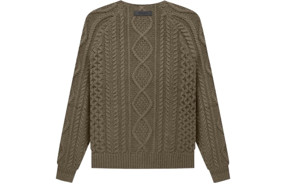 【代購】Fear of God Essentials FW22 Cable Knit Wood