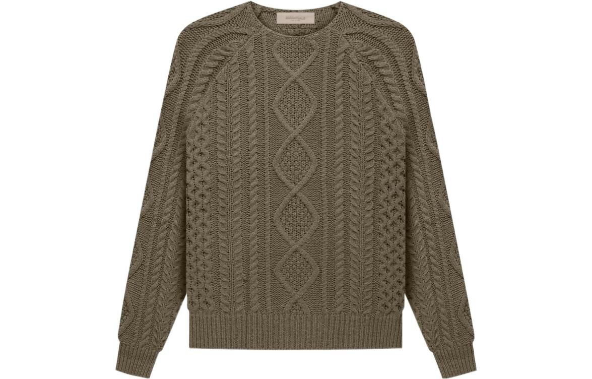 【代購】Fear of God Essentials FW22 Cable Knit Wood