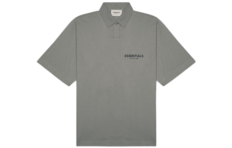 【代購】Fear Of God Essentials SS20 Polo Shirt Unisex Charcoal Gray