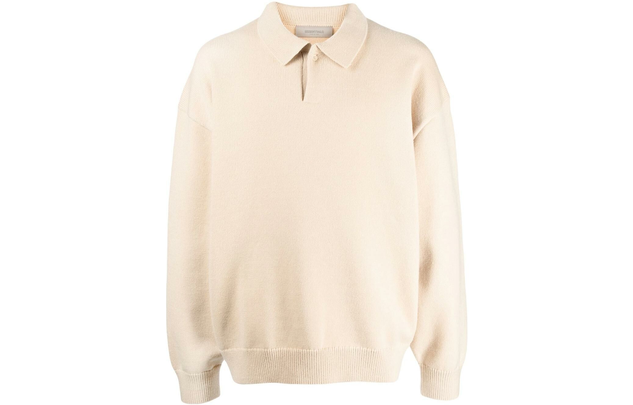 【代購】Fear Of God Essentials Long-sleeve Polo Top