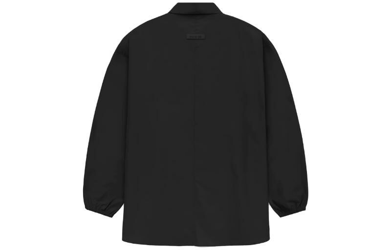 【代購】Fear Of God Essentials FW23 Shirt Men's Jet Black/Jet Black