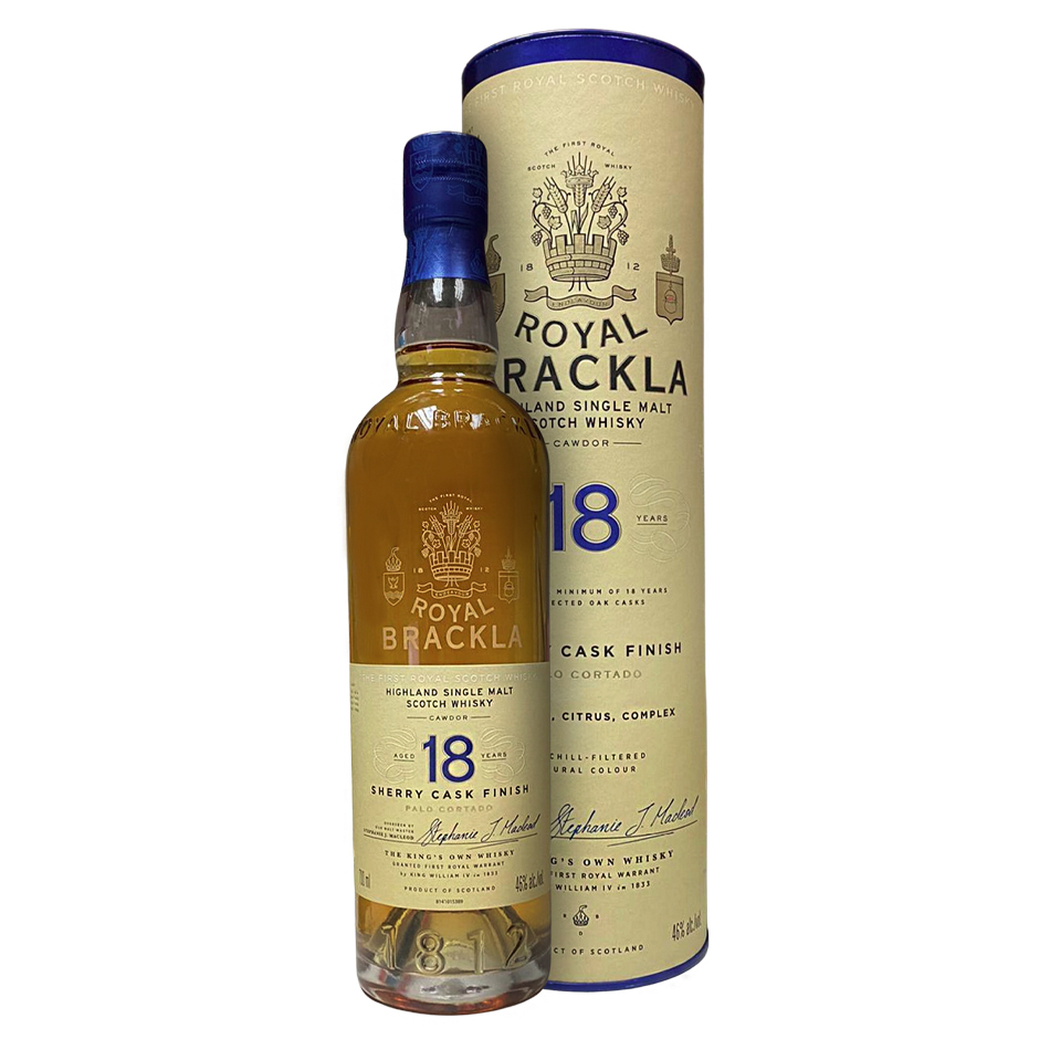Royal Brackla 18 Years Old Palo Cortado Sherry Cask Finish 46%