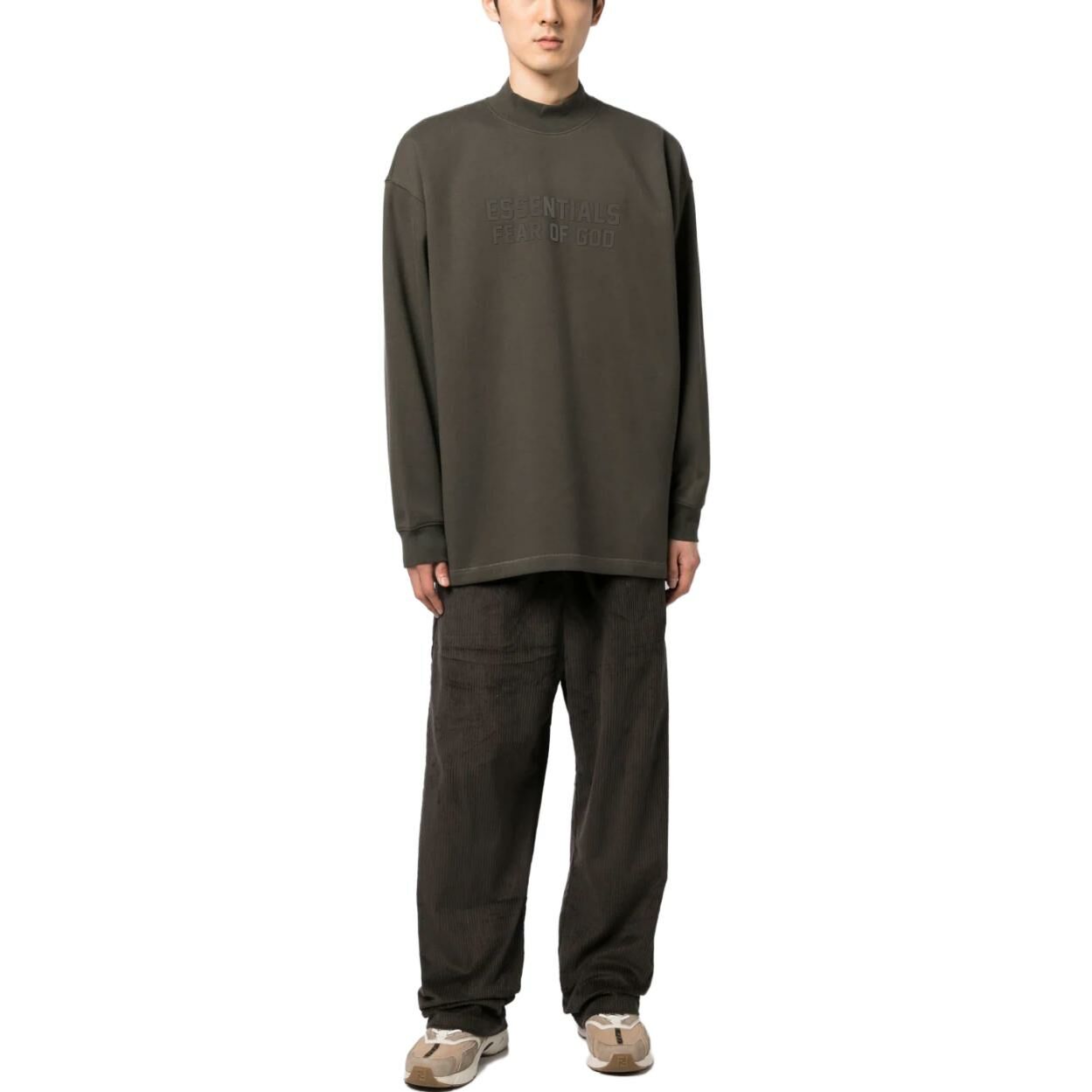 【代購】Fear Of God Essentials Crew-neck Logo-print Sweatshirt