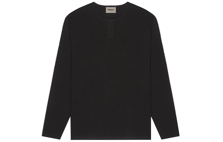 【代購】Fear Of God Essentials Thermal Longsleeve Henley T-Shirt