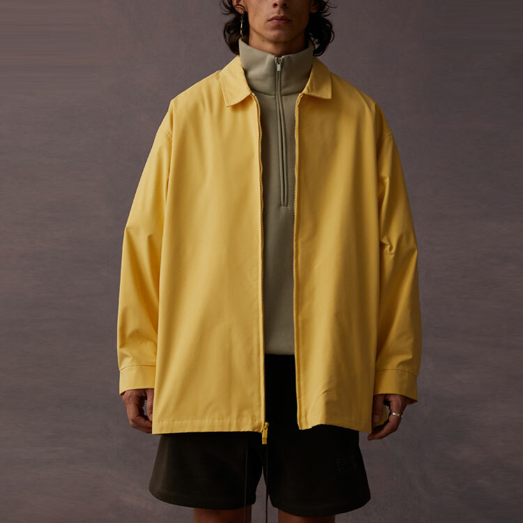 【代購】Fear Of God Essentials SS23 Jacket Unisex Light Yellow
