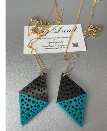 [Big Land] 水牛角漆項鍊 | NO.124