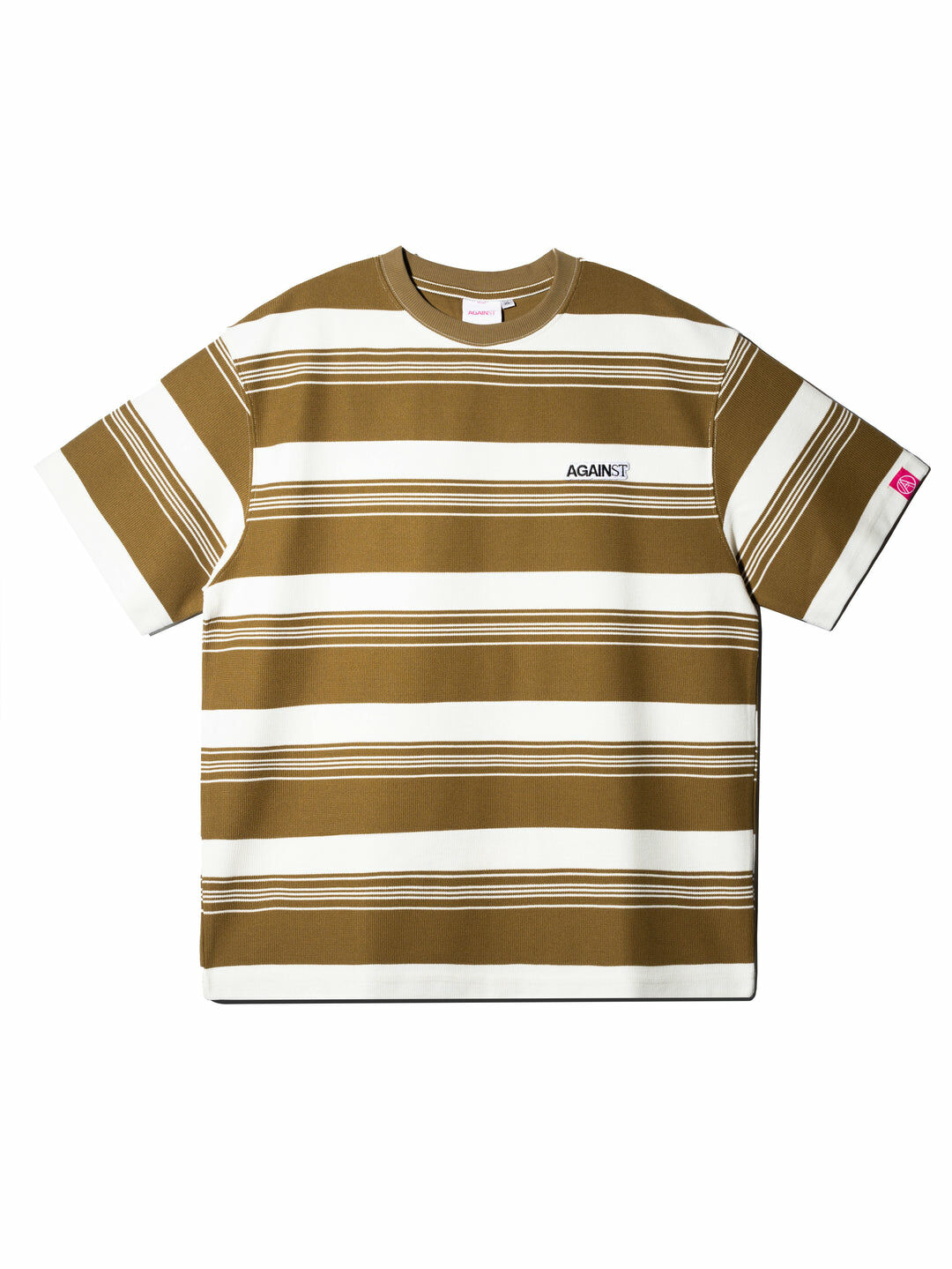 AGAINST BIG STRIPE TEE