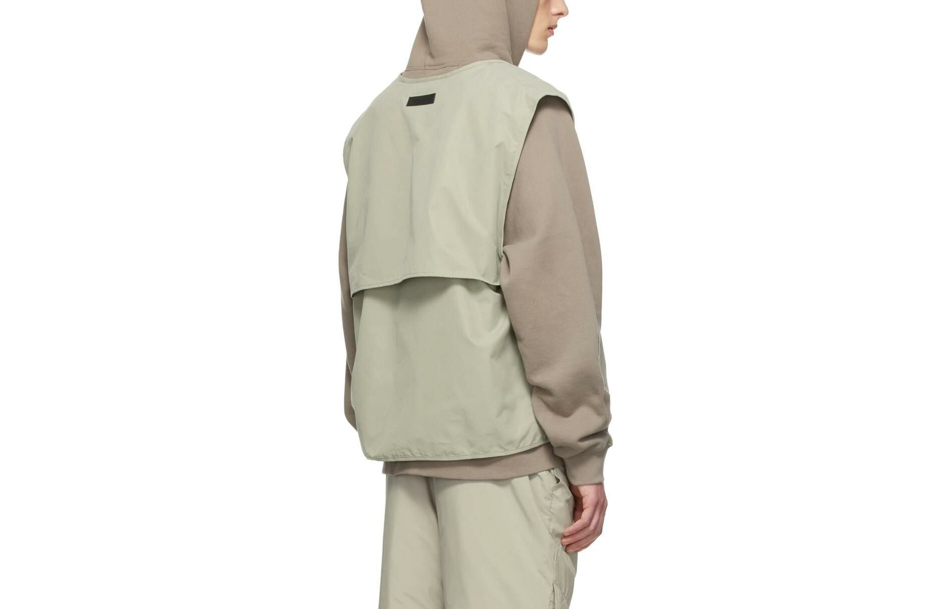 【代購】Fear Of God Essentials SS22 Vest Men's Gray Green