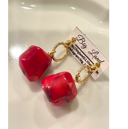 [Big Land] 珊瑚醫療鋼耳針 | NO.301