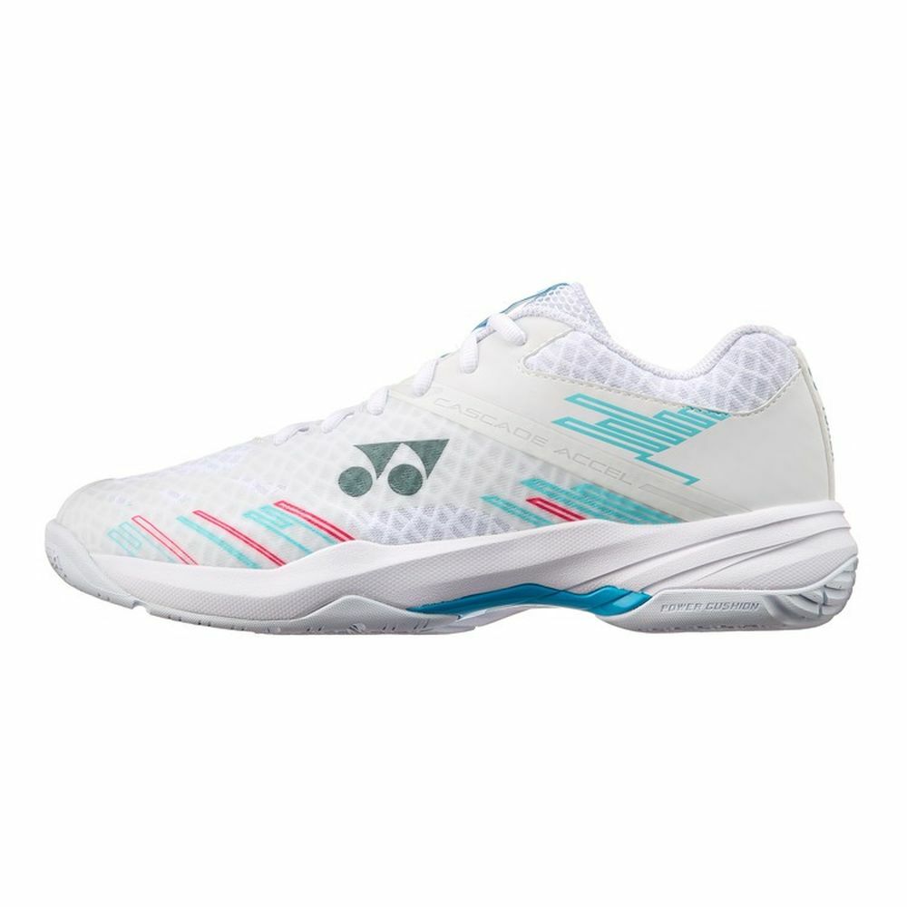 YONEX POWER CUSHION CASCADE ACCEL MID 羽毛球鞋 天藍色