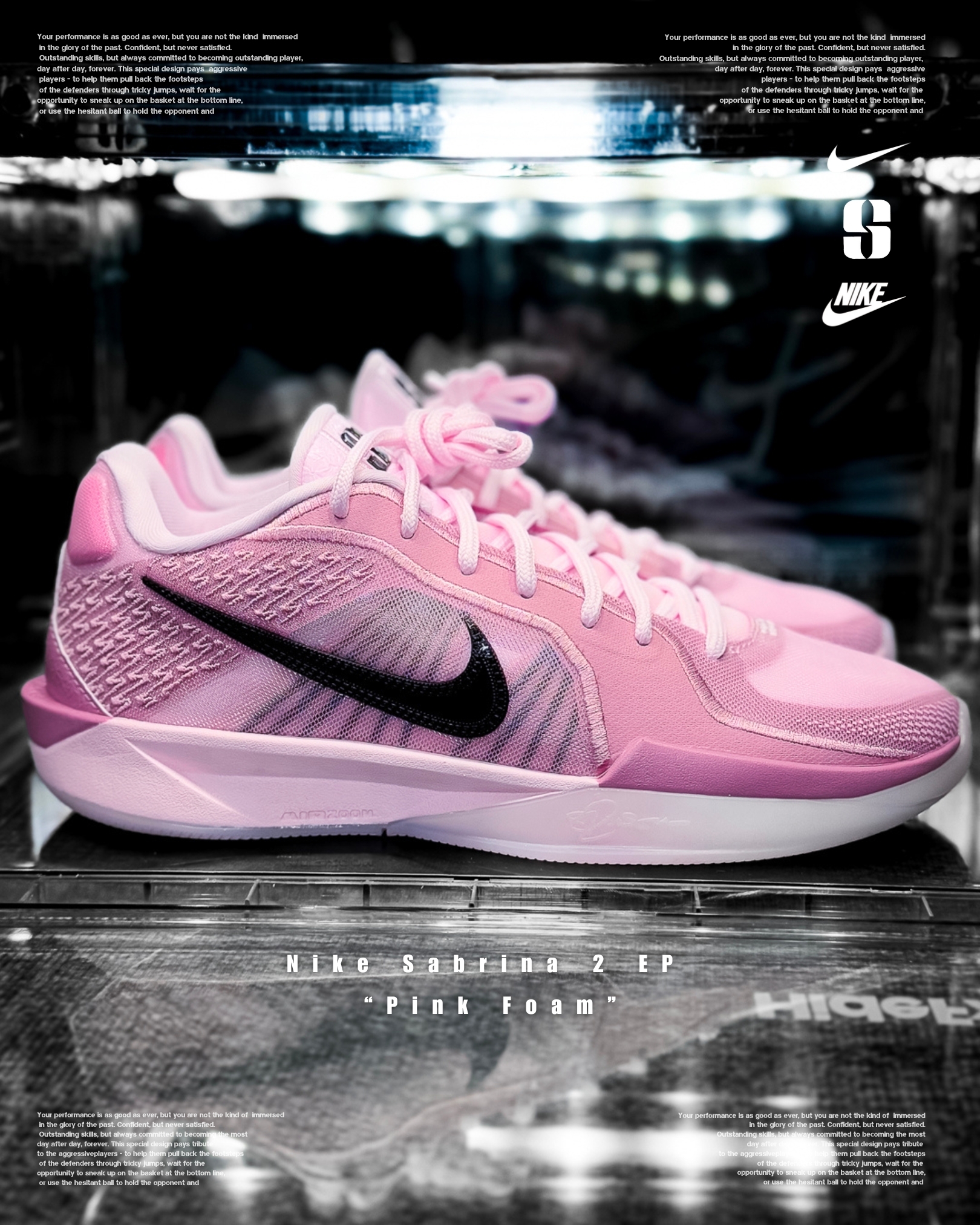『Kobe5 平替 粉色頂獵申請出戰 ⚔️』Nike Sabrina 2 EP “Pink Foam”