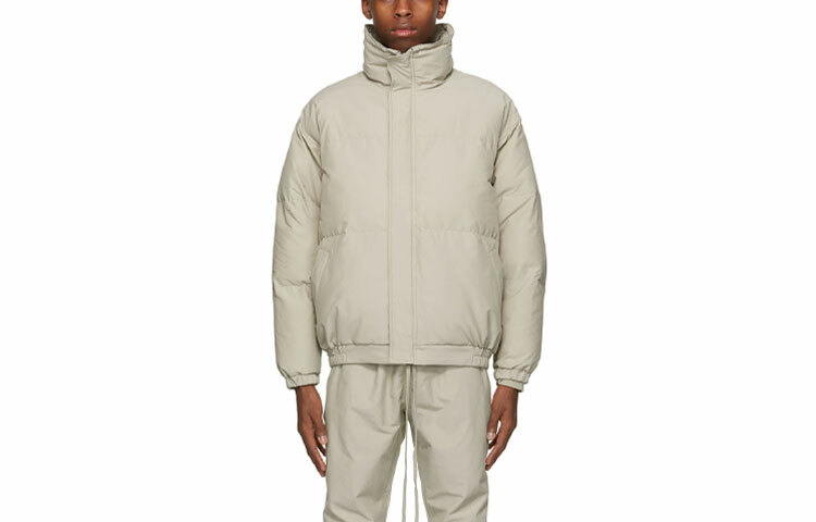 【代購】Fear Of God Essentials Puffer Jacket Winter Men's Olive