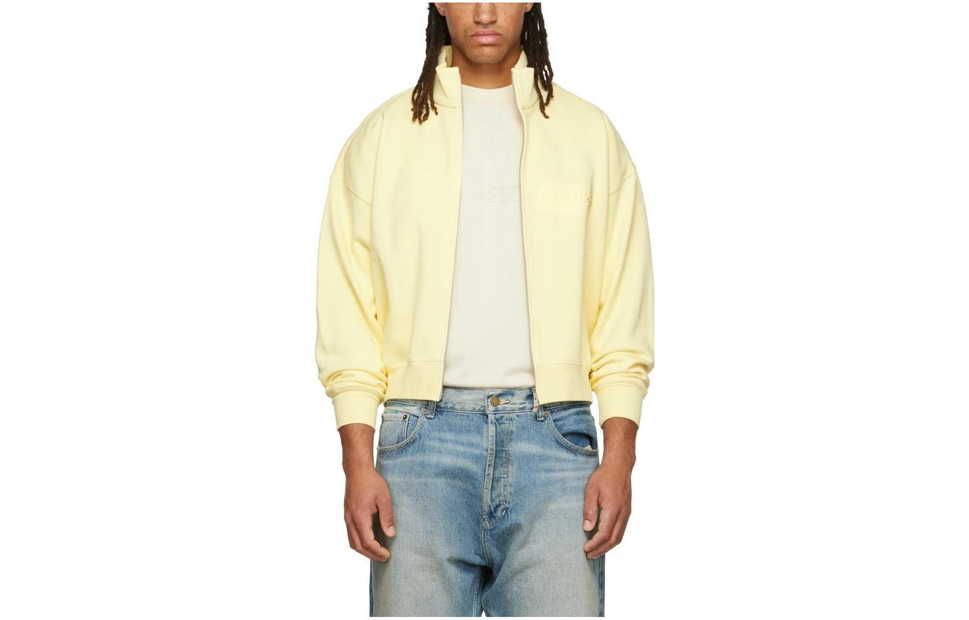 【代購】Fear Of God Essentials Jacket Men's Gold Thread Yellow