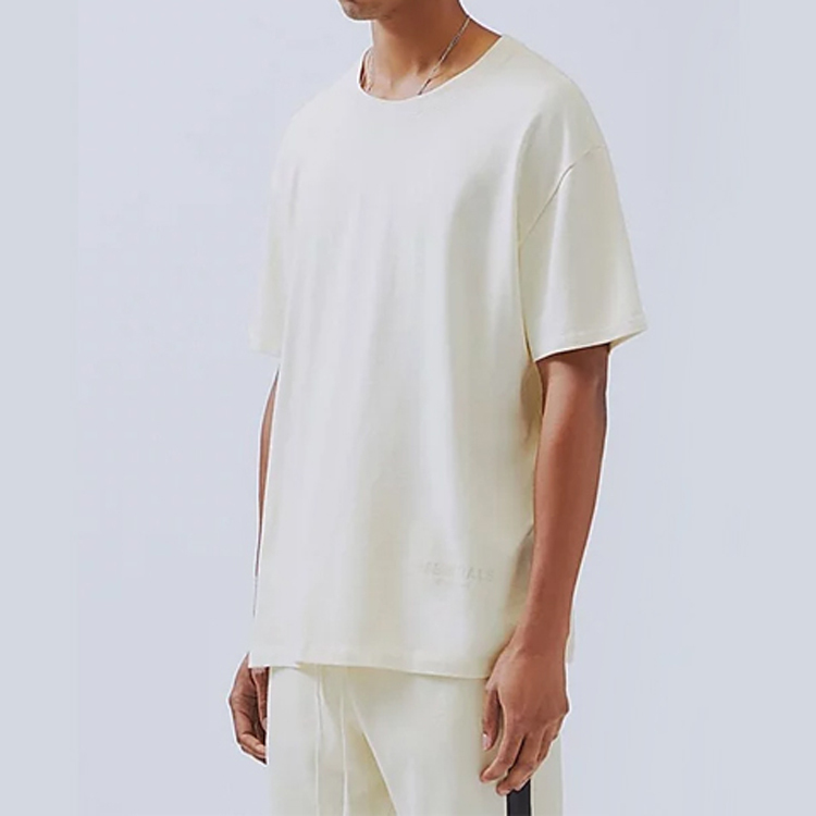 【代購】Fear Of God Essentials FW19 T-Shirt Unisex Ecru