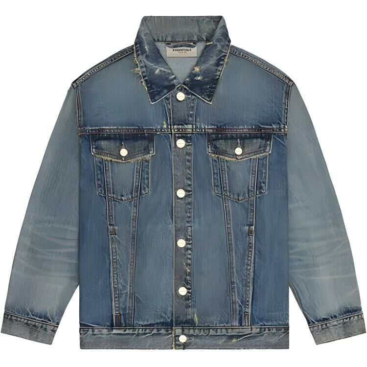 【代購】Fear Of God Essentials Denim Trucker Jacket