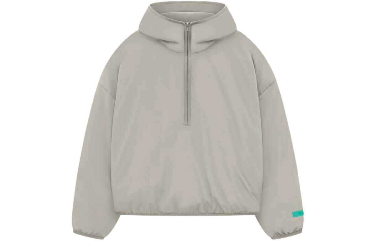 【代購】Fear Of God Essentials Nylon Filled Halfzip Hoodie