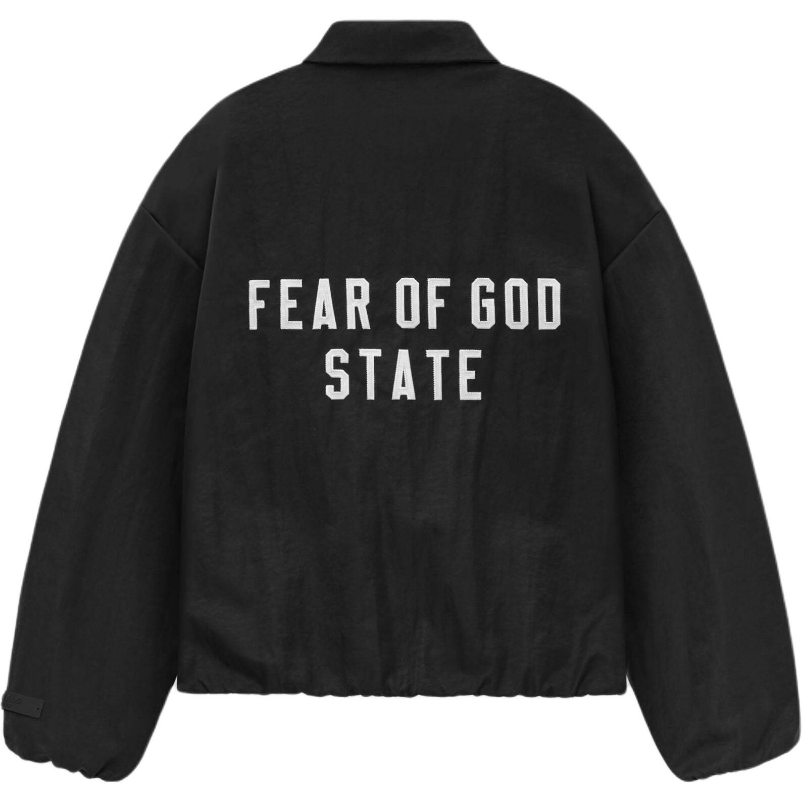 【代購】Fear Of God Essentials Textured Nylon Trucker Jacket
