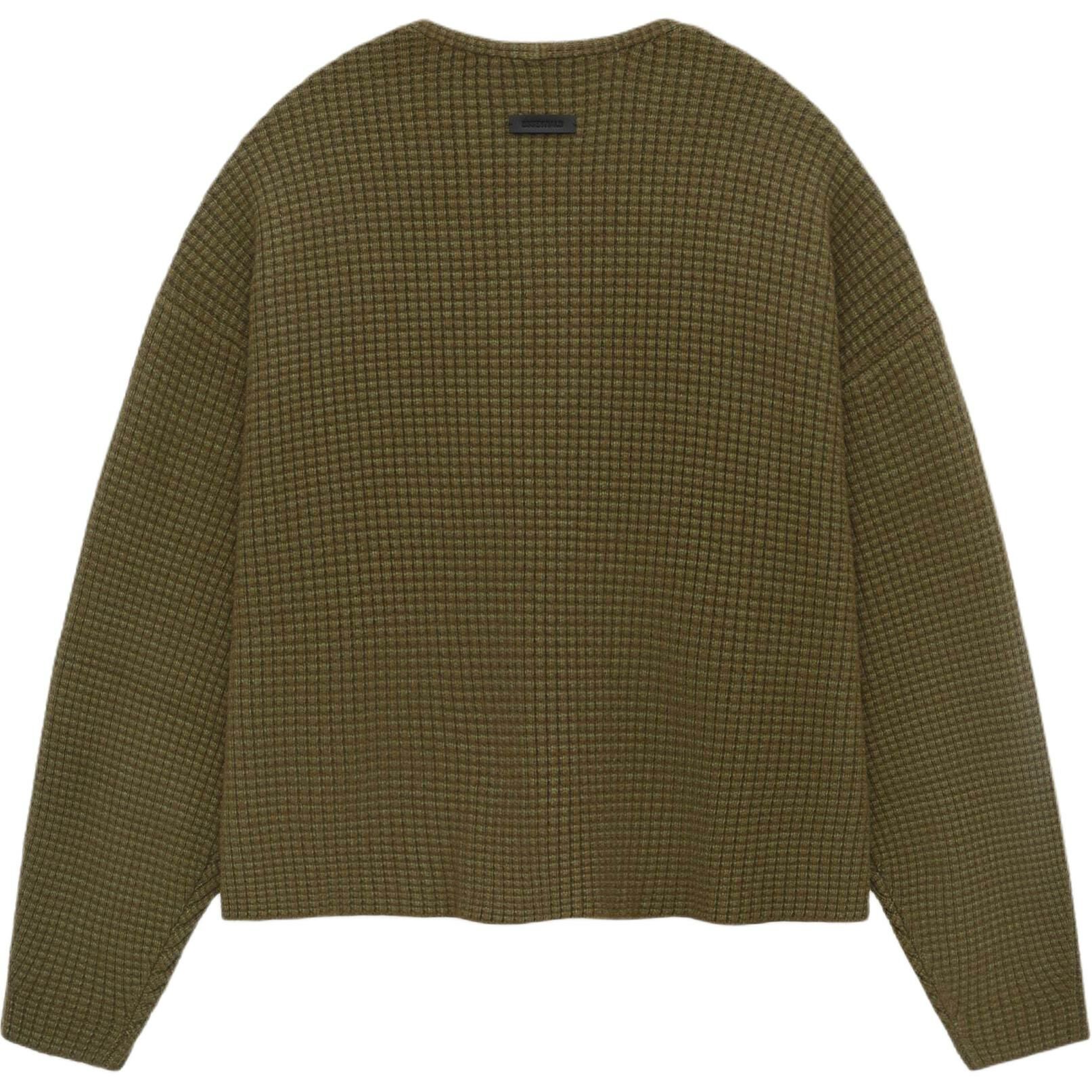 【代購】Fear Of God Essentials Heavy Waffle Cardigan