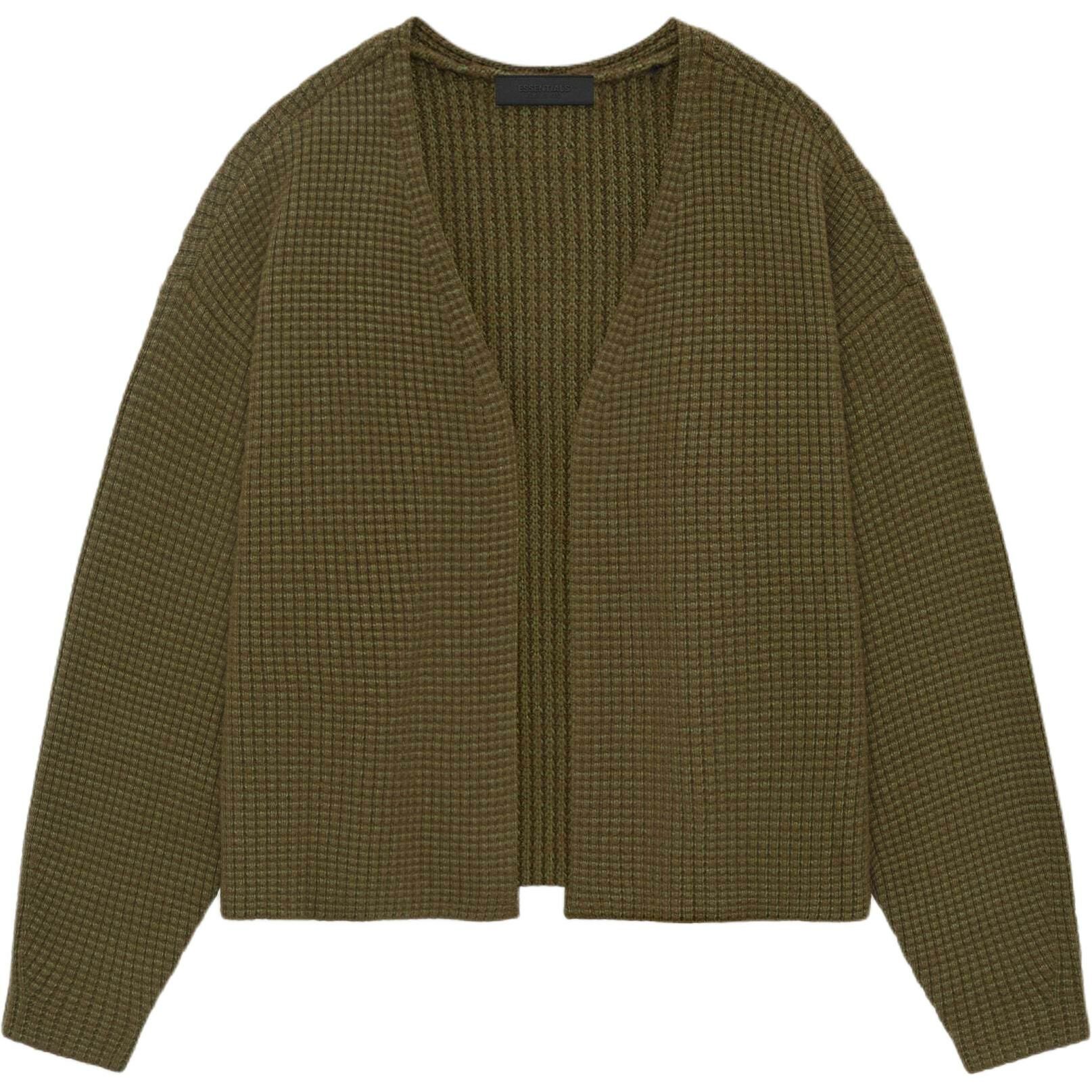 【代購】Fear Of God Essentials Heavy Waffle Cardigan